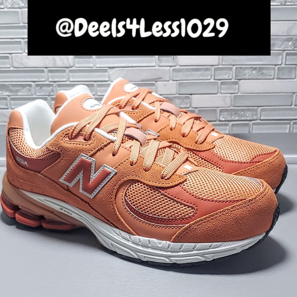 New Balance 2002R Running Womens Size 8.5/Kids 7 Clay Orange - Picture 3 of 7